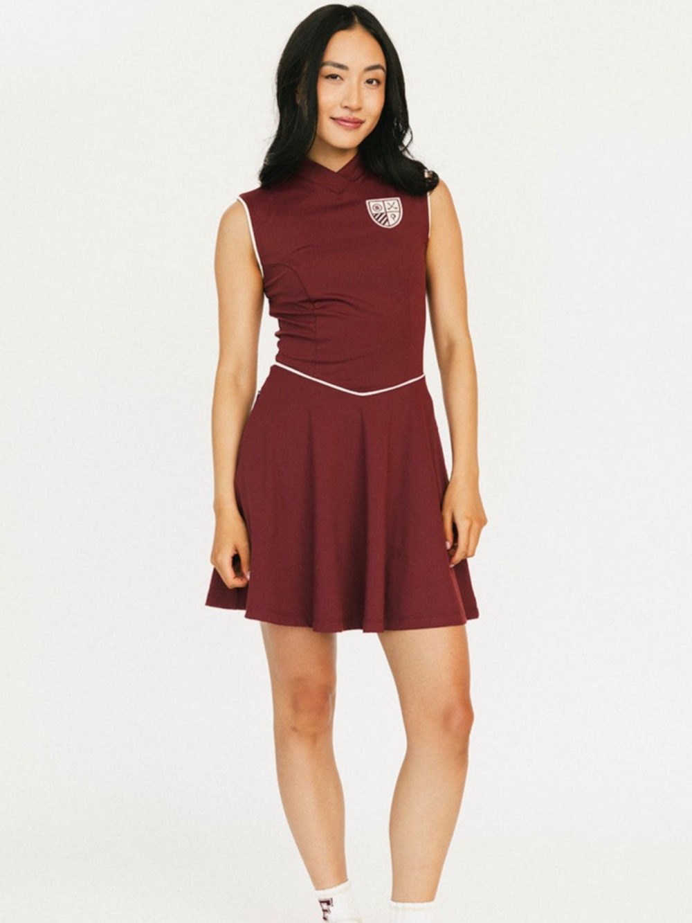 Fore All Blaire Dress - Merlot - Medium